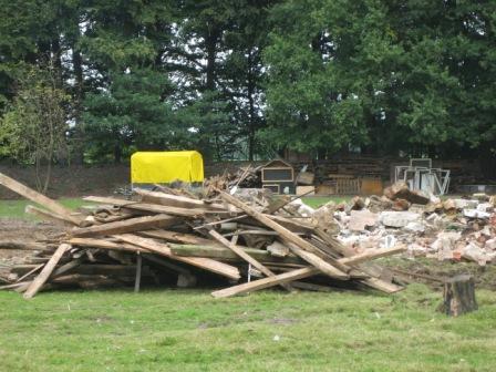 Bild vom Stallabriss